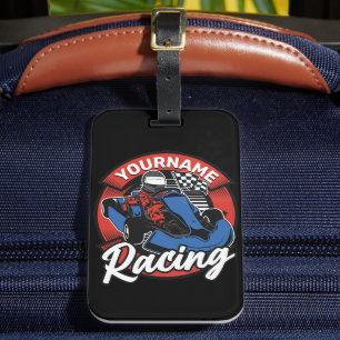 Personlig Go Kart Extreme Tävla Karting Tävling Bagagebricka