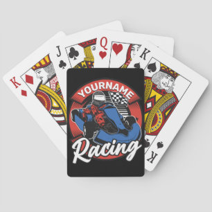 Personlig Go Kart Extreme Tävla Karting Tävling Casinokort