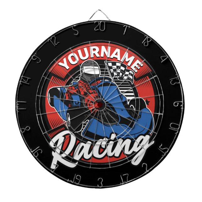 Personlig Go Kart Extreme Tävla Karting Tävling Darttavla (Framsidan)