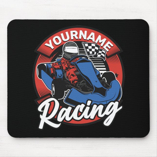 Personlig Go Kart Extreme Tävla Karting Tävling Musmatta (Framsidan)