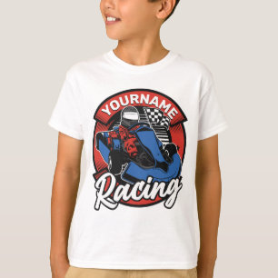 Personlig Go Kart Extreme Tävla Karting Tävling T Shirt