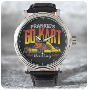 Personlig Go Kart Tävla Motorsport Karting Armbandsur