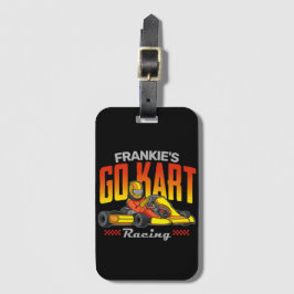 Personlig Go Kart Tävla Motorsport Karting Bagagebricka