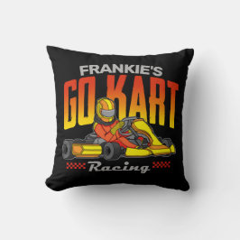 Personlig Go Kart Tävla Motorsport Karting Kudde