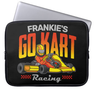 Personlig Go Kart Tävla Motorsport Karting Laptop Fodral