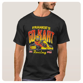 Personlig Go Kart Tävla Motorsport Karting T Shirt