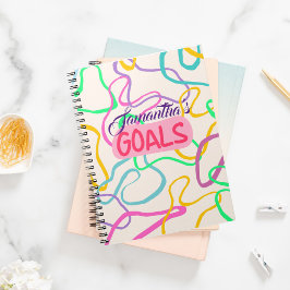 Personlig Goals Journal Anteckningsbok
