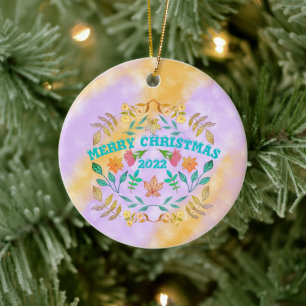 PERSONLIG GOD JUL 20XX JULGRANSPRYDNAD KERAMIK