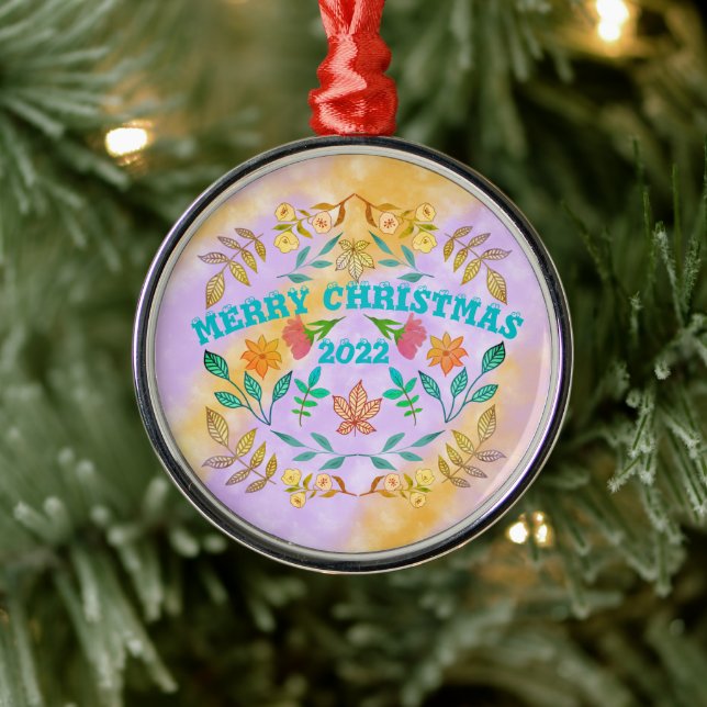PERSONLIG GOD JUL 20XX JULGRANSPRYDNAD METALL (Träd)