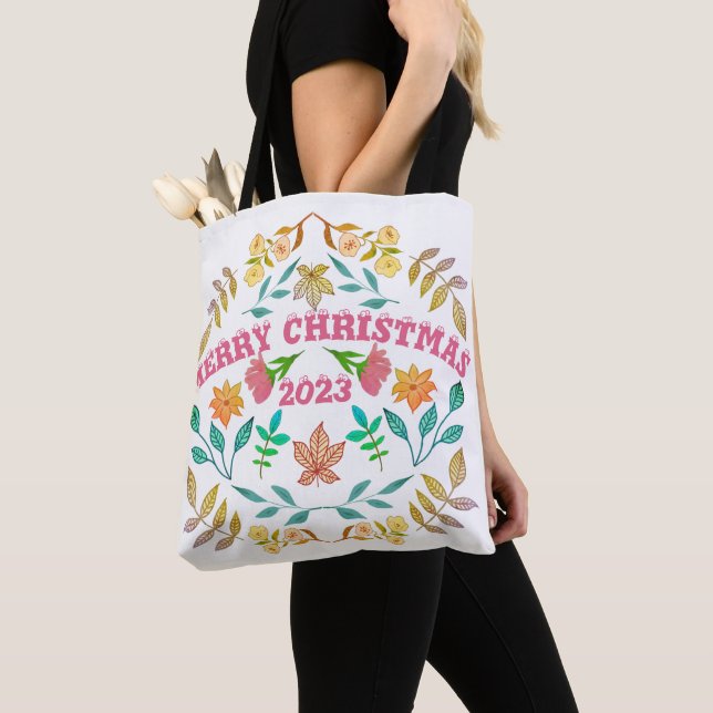 PERSONLIG GOD JUL 20XX TYGKASSE (Närbild)