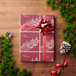 Personlig God Jul Bord Minimal Design  Presentpapper