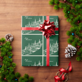 Personlig God Jul Bord Minimal Design  Presentpapper