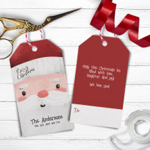 Personlig God jul Cute Jultomten Ansikte