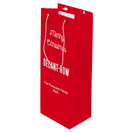 Personlig God jul Decant Now Red