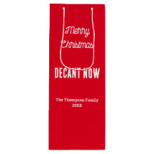 Personlig God Jul Dekantera Nu Röd