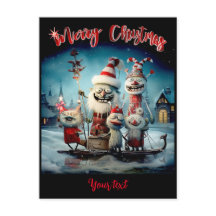 Personlig God jul Funny