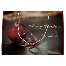 Personlig God jul Grandma-design