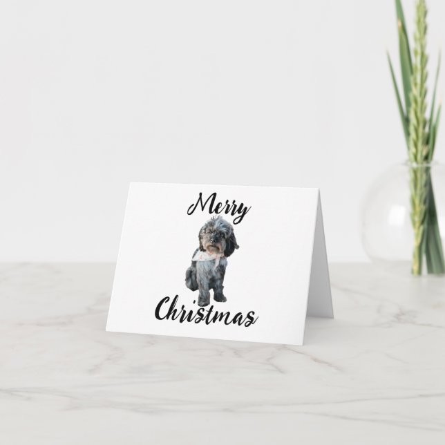 Personlig God jul-kort Kort (Framsida)