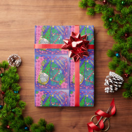 PERSONLIG GOD JUL MED JULAFTON TRÄD PRESENTPAPPER