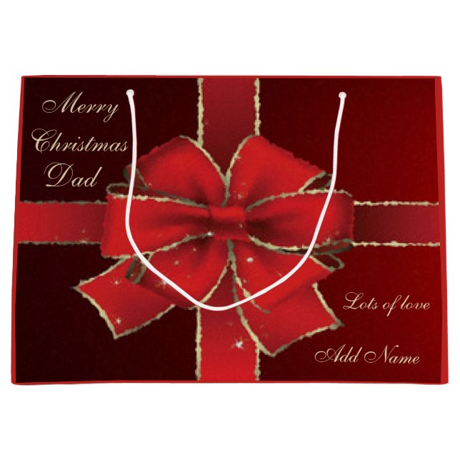 Personlig God jul Pappa presentdesign (Framsidan)