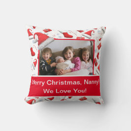 Personlig God jul Pillow Kudde