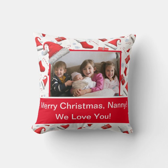 Personlig God jul Pillow Kudde (Framsida)