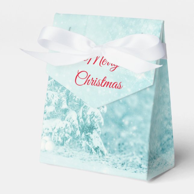 Personlig God jul Presentaskar (Framsidan Sidan)