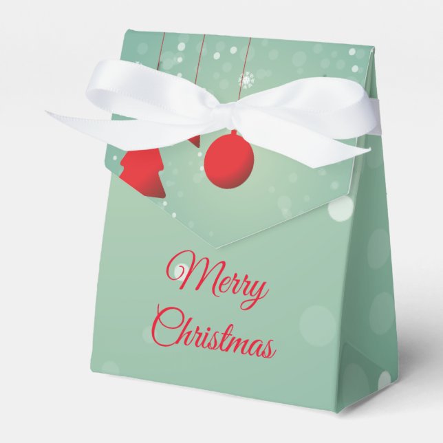 Personlig God jul Presentaskar (Framsidan Sidan)