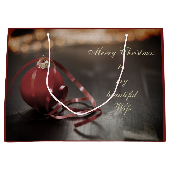 Personlig God jul Wife-design (Framsidan)