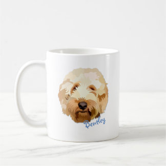 Personlig Golden Doodle Hund Cute Hund Kopp