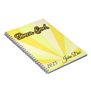 Personlig Golden Prayer Journal Anteckningsbok