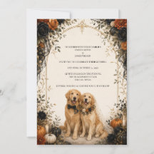 Personlig Golden Retriever Halloween-högtid