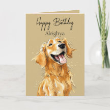 Personlig Golden Retriever *