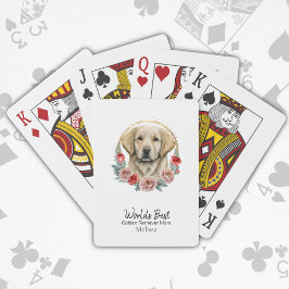 Personlig Golden Retriever Mamma Casinokort