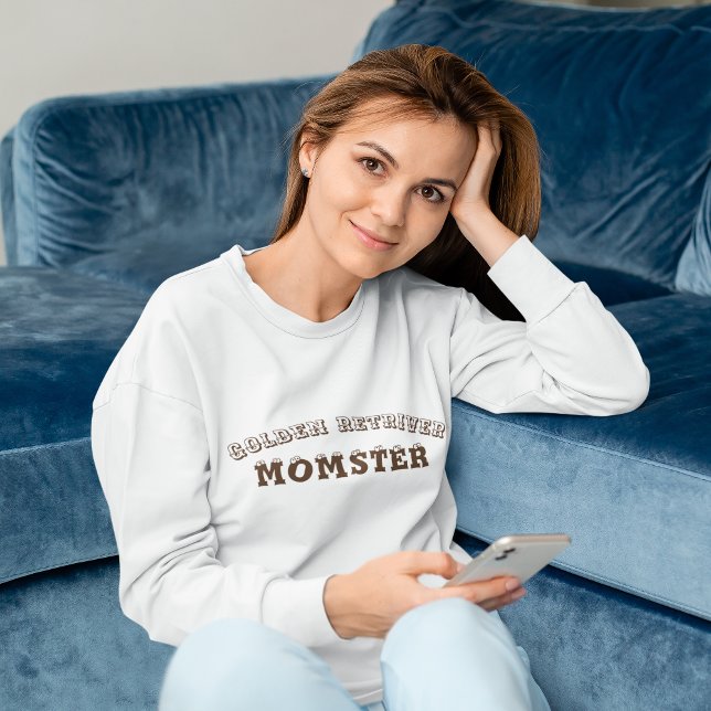 Personlig Golden Retriever Mamma Halloween T Shirt (Skapare uppladdad)