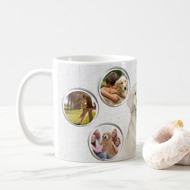 Personlig Golden Retriever Mamma Mugg - Anpassning (Med munk)