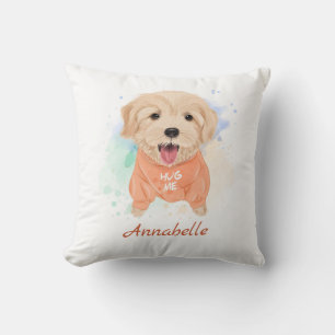 Personlig Golden Retriever Nursery Barn Room Kudde