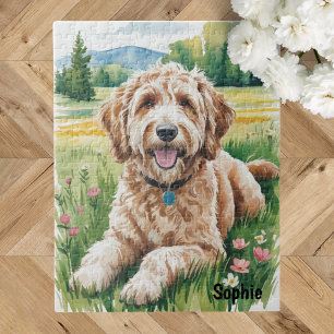 Personlig Goldendoodle Pussel