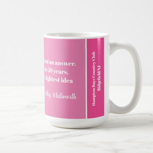 Personlig Golf Älskare-dator Mugg (Höger)