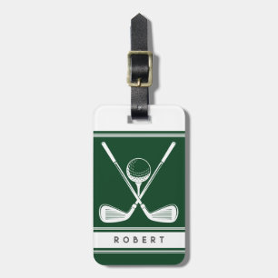 Personlig golf bagagebricka