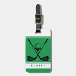 Personlig golf bagagebricka