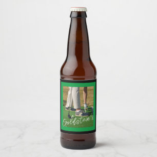 Personlig Golf Beer Flaska-etiketter - Anpassnings Ölflaska Etikett