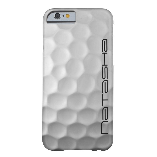 Personlig Golf Boll Dimples Struktur Mönster Case-Mate iPhone Skal (Baksidan)