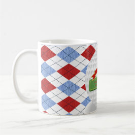 Personlig: GOLF, Golfer themed Par-TEE Kaffemugg