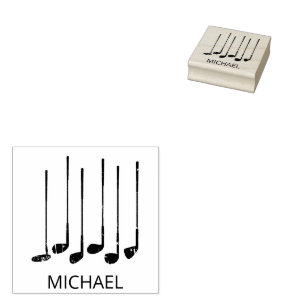 Personlig Golf-klubbar Stämpel