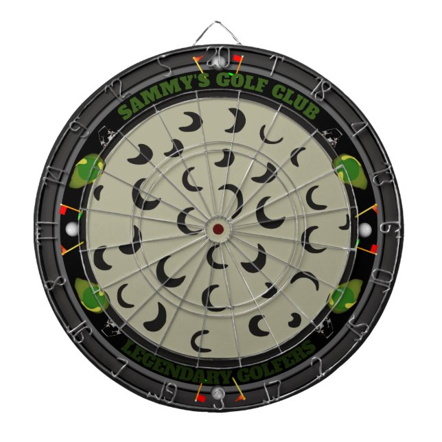 Personlig Golf Multi-Target Dartboard Darttavla (Framsidan)