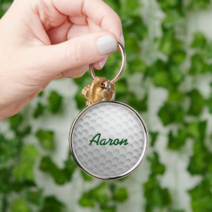 Personlig Golf Nyckelring Keychain Gift