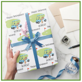 Personlig Golf Pension Namn Presentpapper