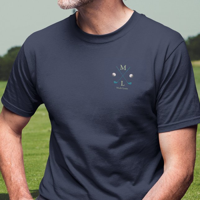 Personlig Golf Player-Logotyp T Shirt (Skapare uppladdad)