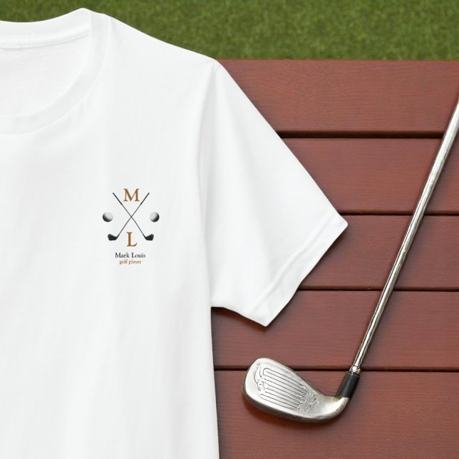 Personlig Golf Player Tee Shirt (Skapare uppladdad)